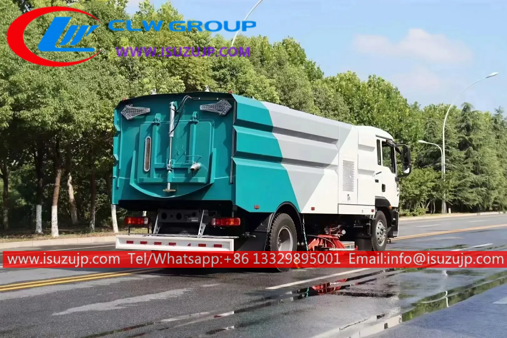 Isuzu FTR 16cbm road cleaning truck Isuzu FTR 16cbm road cleaning truck