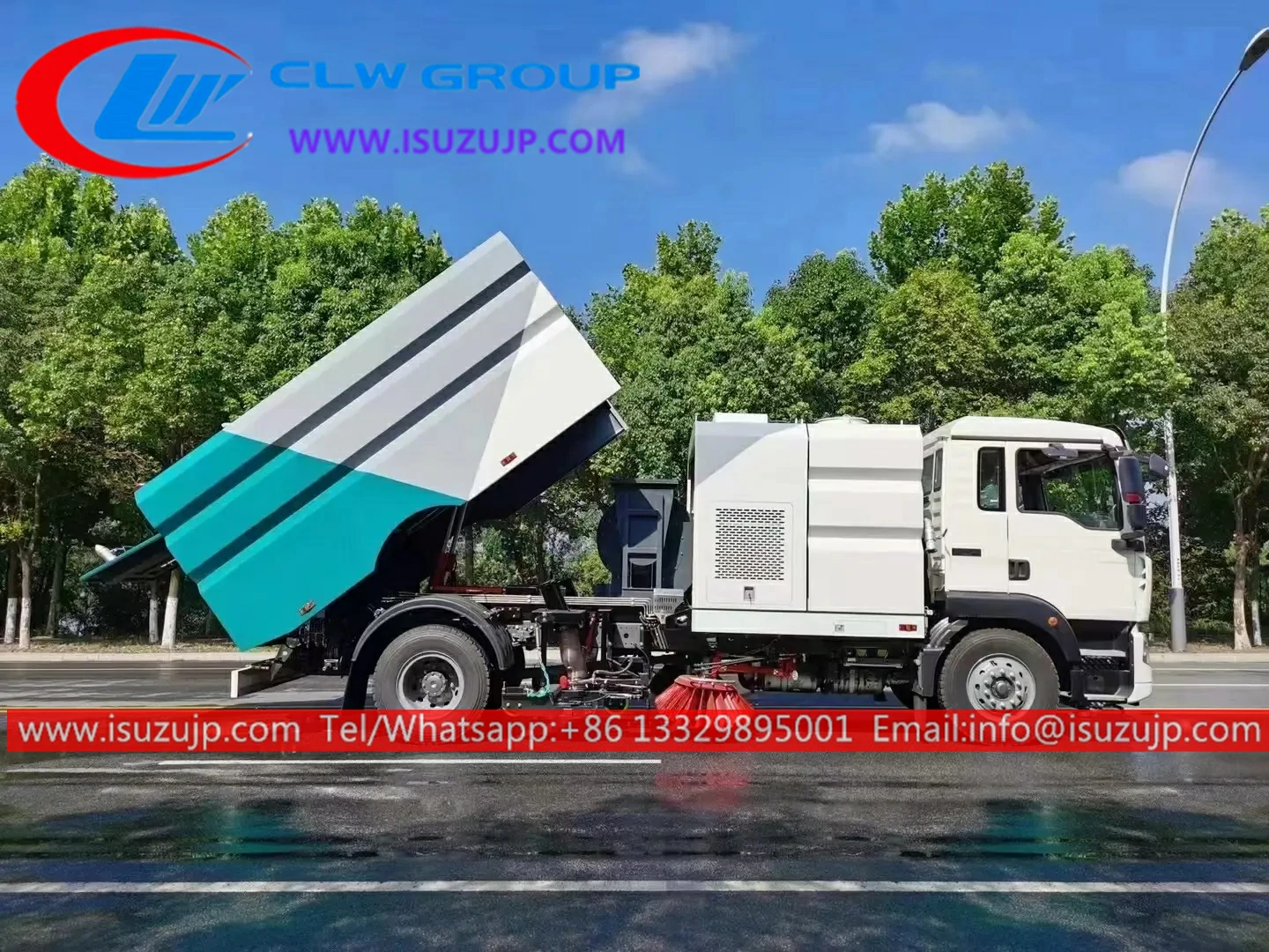 Isuzu FTR 16cbm road sweeper companies Isuzu FTR 16cbm road sweeper companies