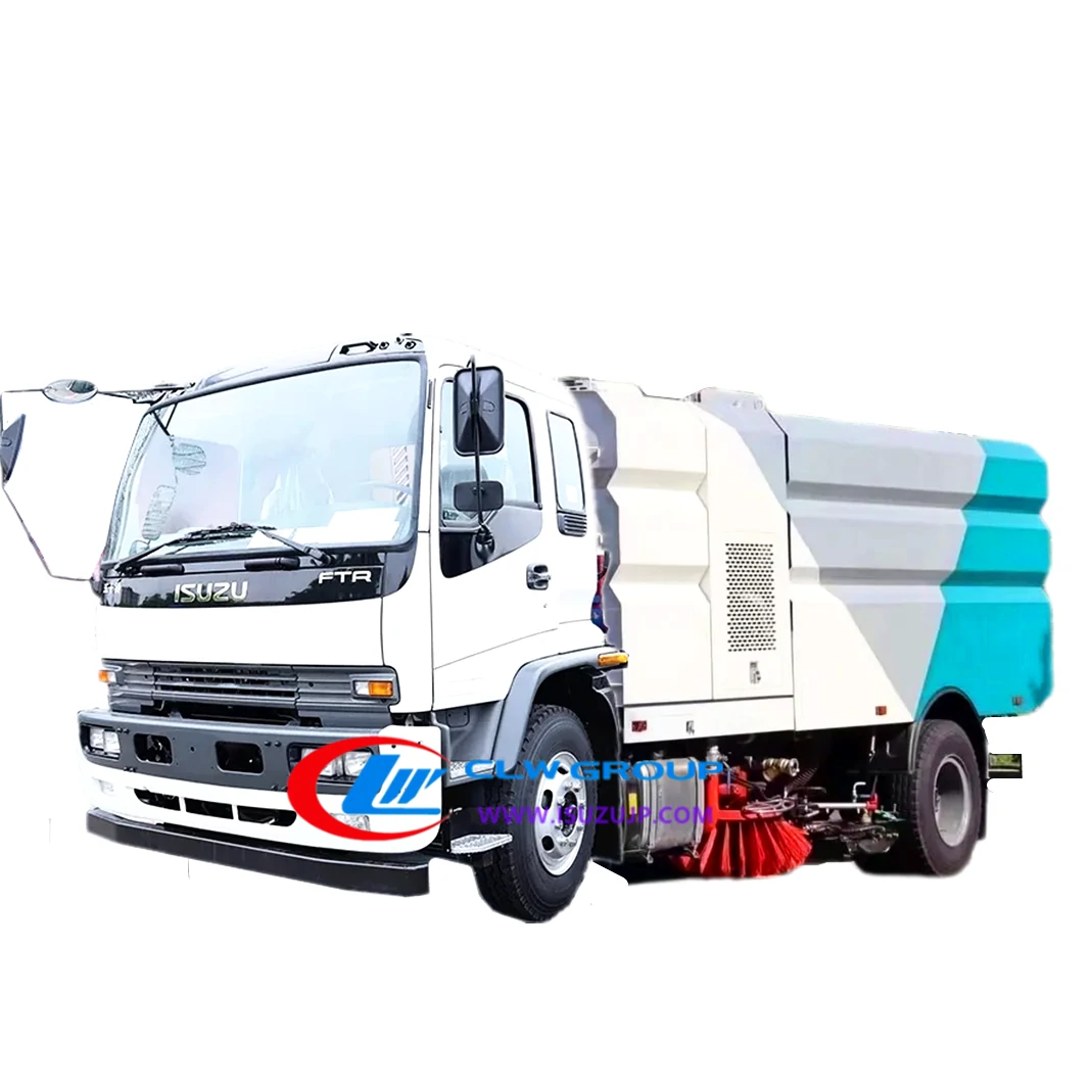 Isuzu FTR 16cbm road sweeper machine Isuzu FTR 16cbm road sweeper machine