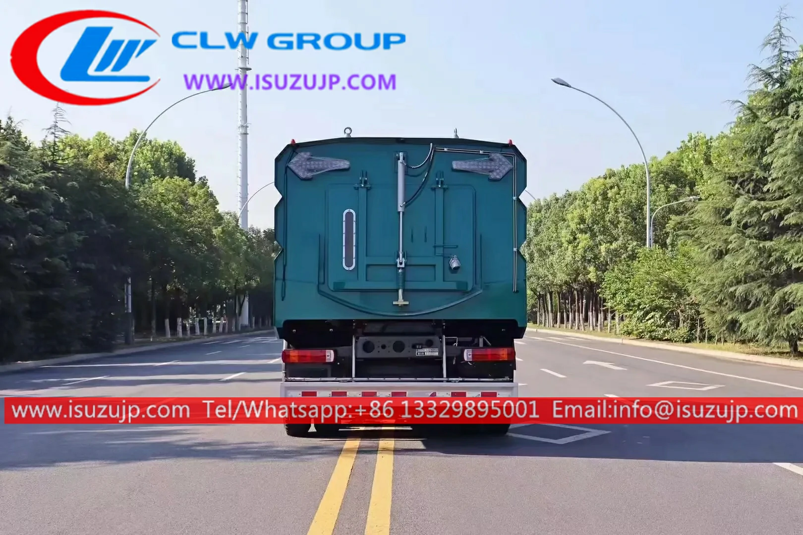 Isuzu FTR 16cbm tractor road sweeper Isuzu FTR 16cbm tractor road sweeper
