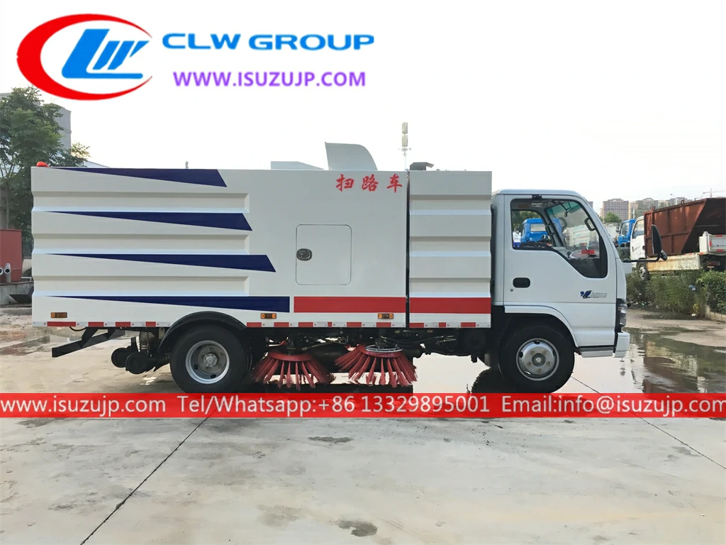 Japan ISUZU road sweeper truck Sri Lanka Japan ISUZU road sweeper truck Sri Lanka
