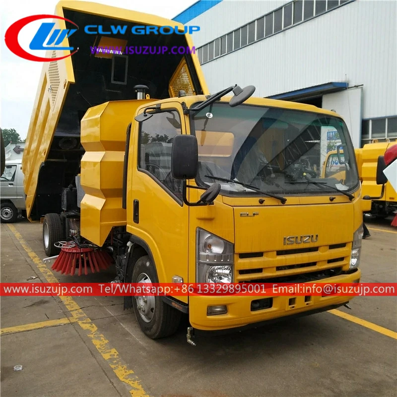 Japan Isuzu 8 ton road sweeper for sale Japan Isuzu 8 ton road sweeper for sale