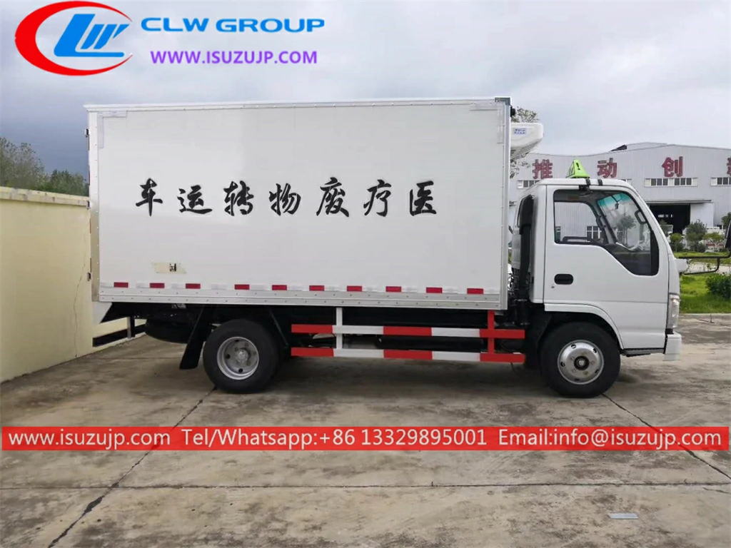 Japan Isuzu medical waste truck for sale