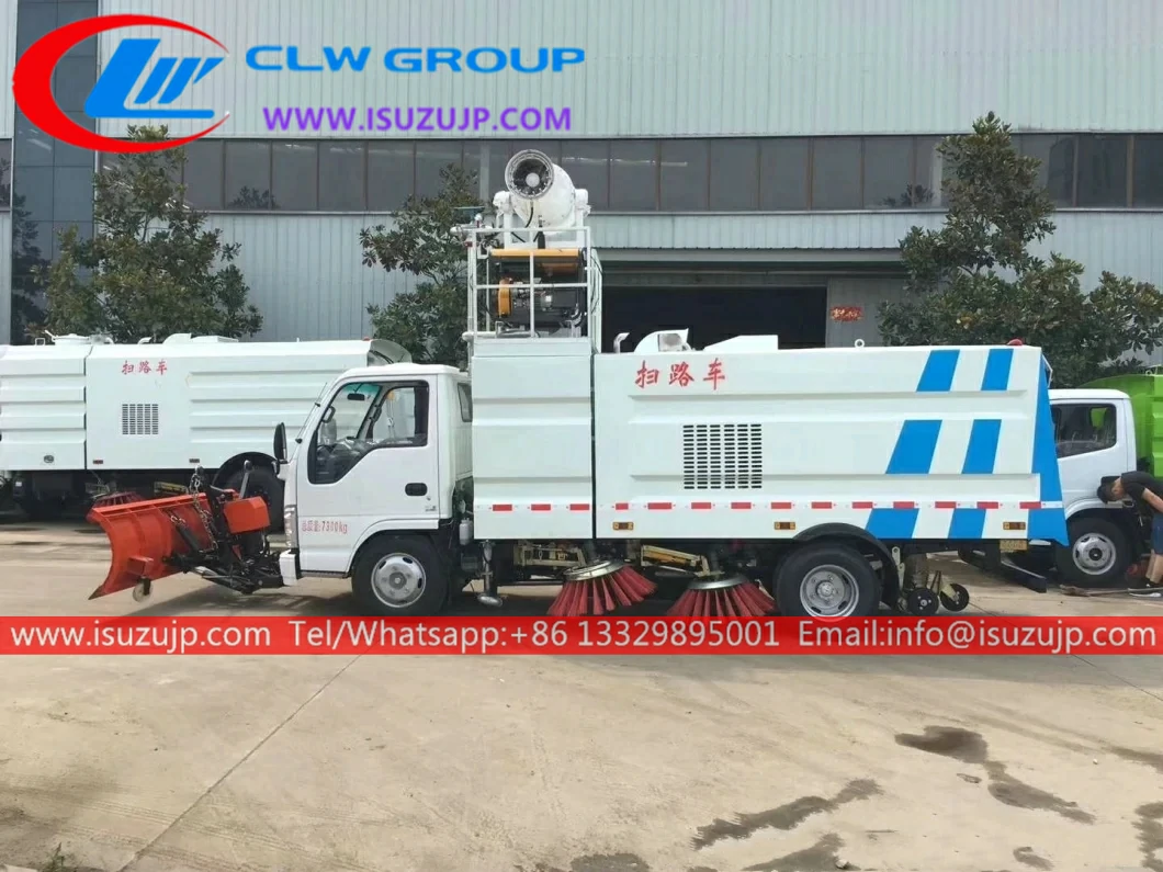Japan Isuzu mini sweeper truck Japan Isuzu mini sweeper truck
