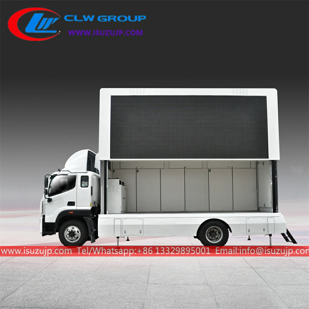 Large mobile led billboard truck Large mobile led billboard truck