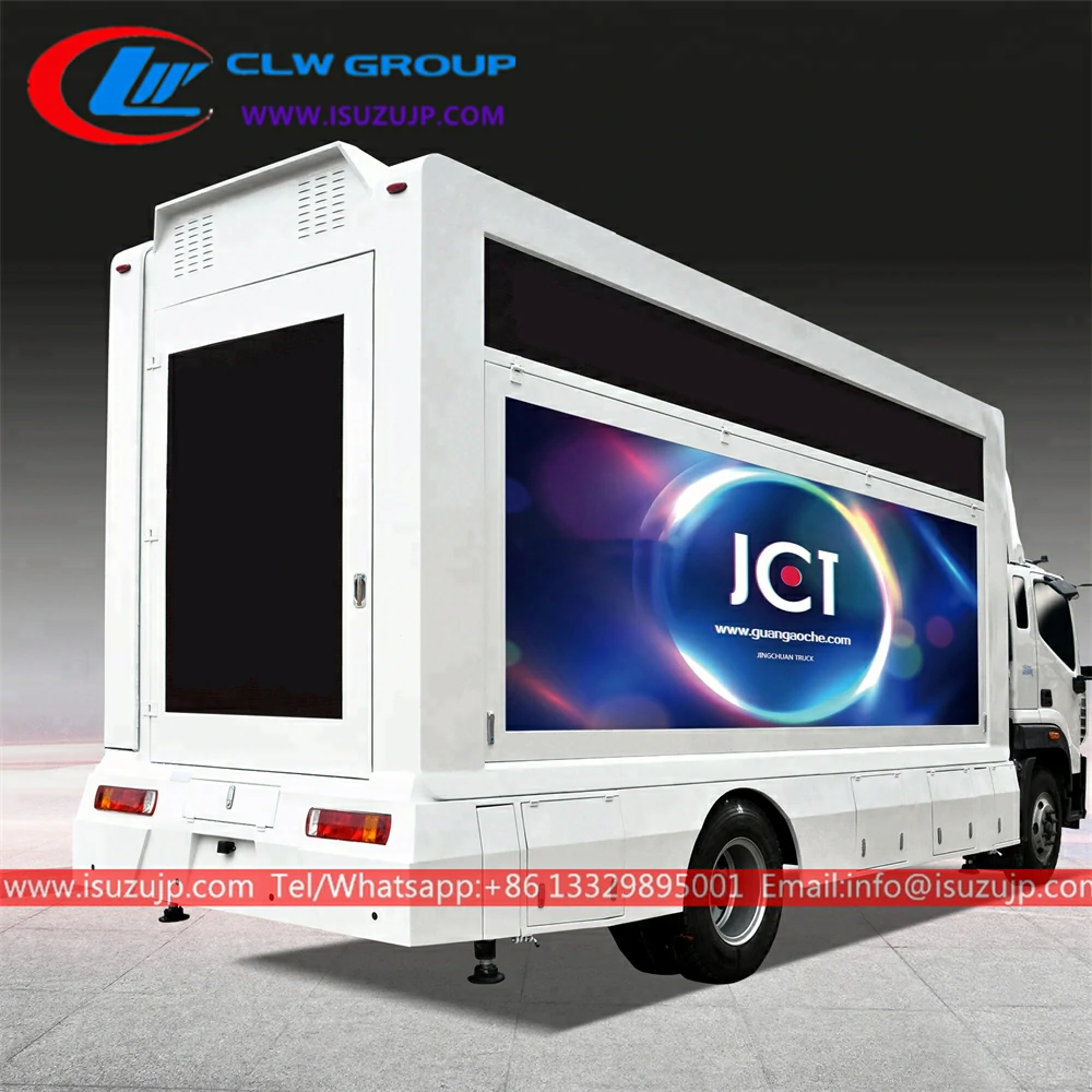 Large mobile led stage truck Large mobile led stage truck