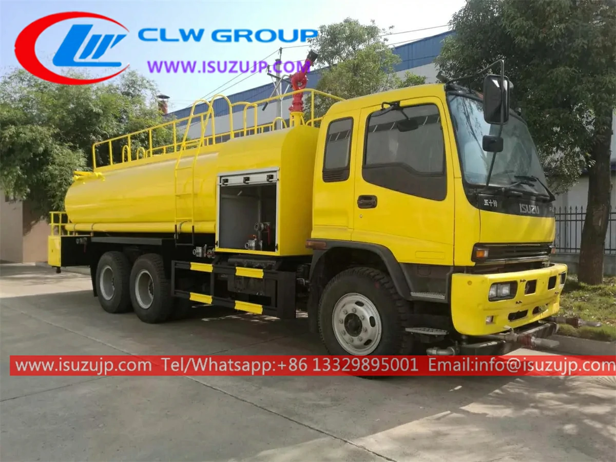 10 wheel ISUZU FVZ fire service truck Iraq 10 wheel ISUZU FVZ fire service truck Iraq