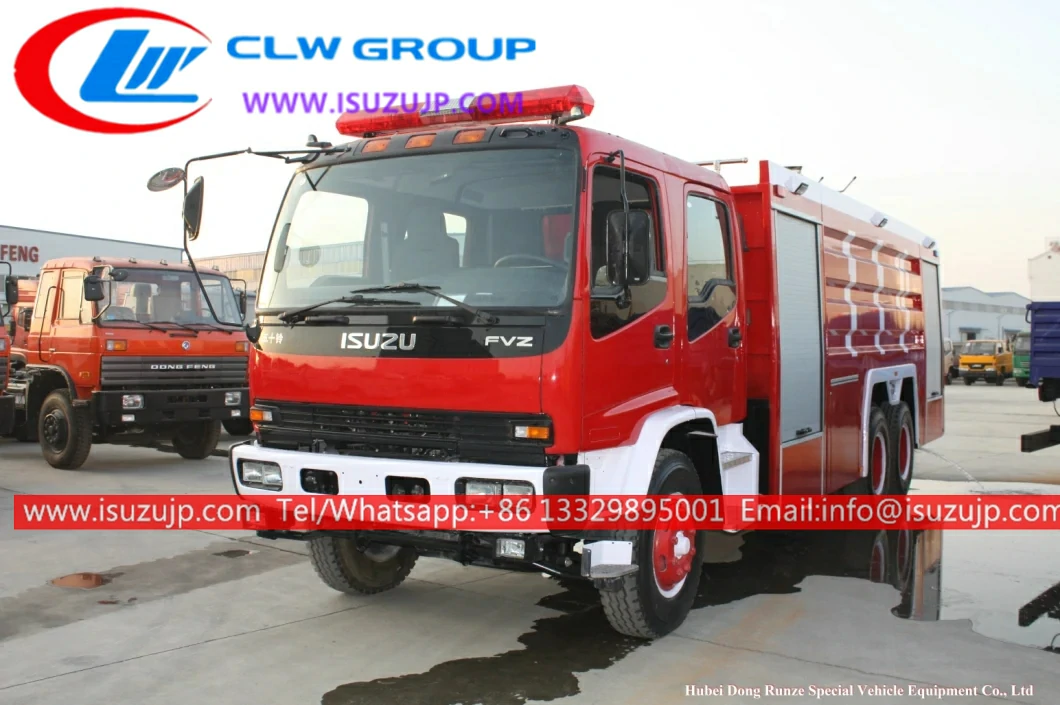 10 wheel ISUZU FVZ off road best fire truck 10 wheel ISUZU FVZ off road best fire truck