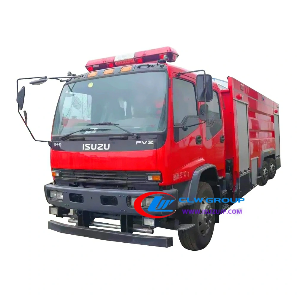 10 wheel ISUZU FVZ off road fire truck 10 wheel ISUZU FVZ off road fire truck