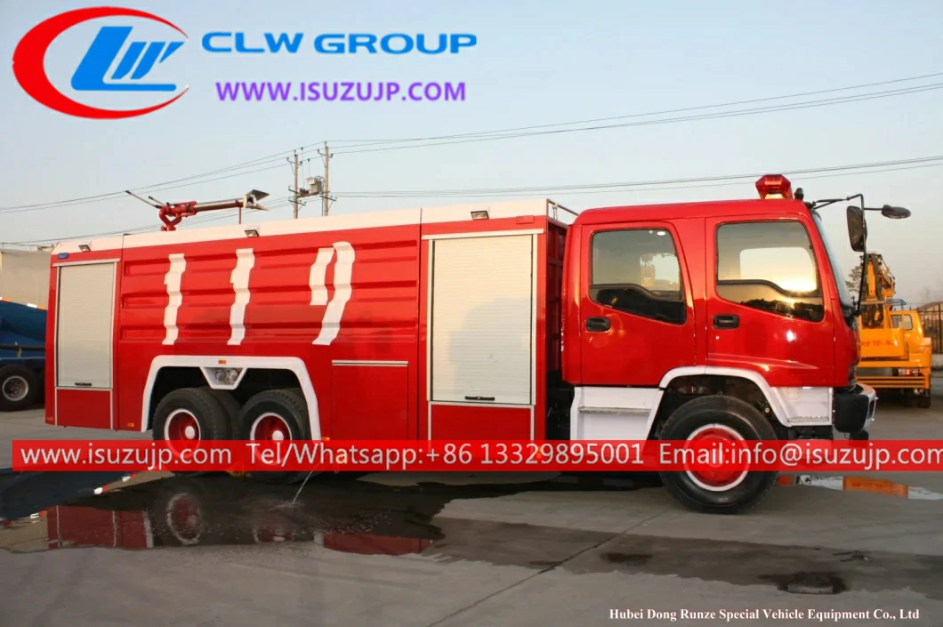 10 wheel ISUZU FVZ off road largest fire truck 10 wheel ISUZU FVZ off road largest fire truck