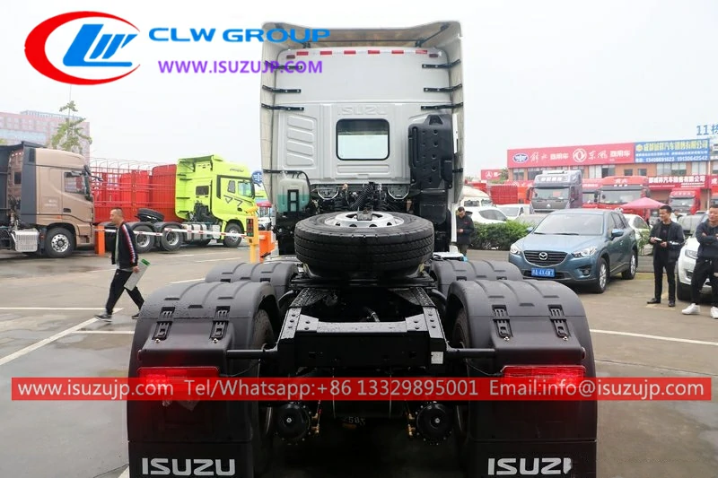 10 wheel ISUZU GIGA tractor trailer truck Saudi Arabia 10 wheel ISUZU GIGA tractor trailer truck Saudi Arabia