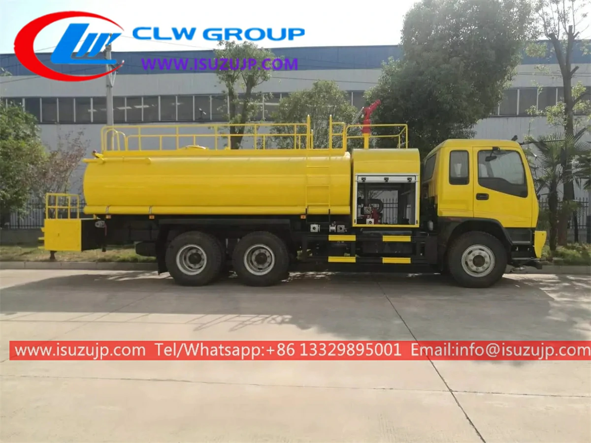 10 wheeler ISUZU FVZ fire pump truck United Arab Emirates 10 wheeler ISUZU FVZ fire pump truck United Arab Emirates