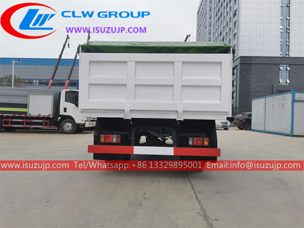 4WD Isuzu single axle dump truck Morocco 4WD Isuzu single axle dump truck Morocco