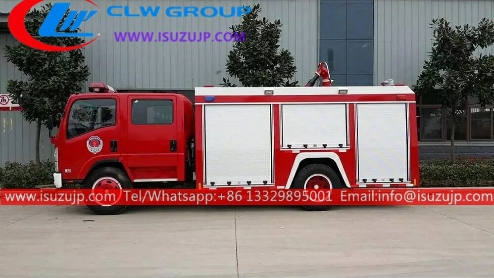 4x4 ISUZU NPR 5000kg biggest fire truck 4x4 ISUZU NPR 5000kg biggest fire truck