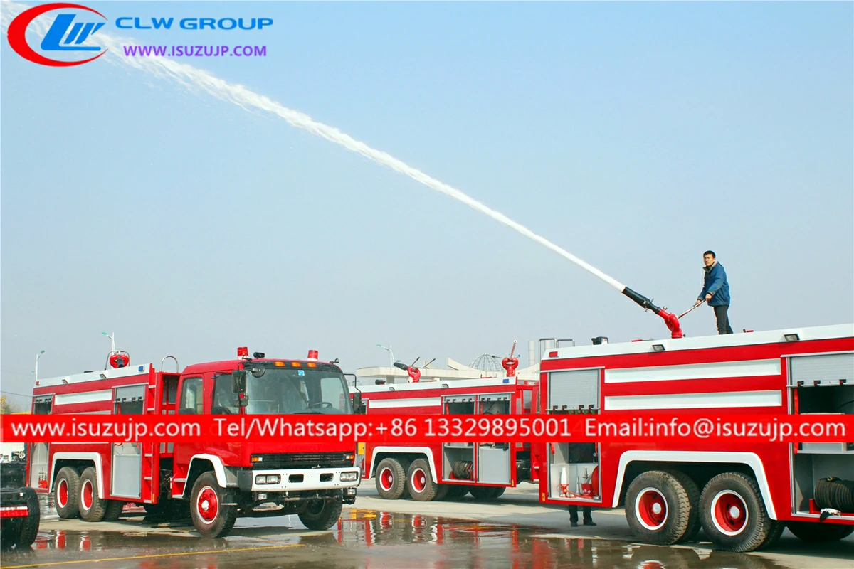 6x6 ISUZU FVZ wildland fire trucks for sale Cote d'Ivoire 6x6 ISUZU FVZ wildland fire trucks for sale Cote d'Ivoire