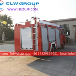 ISUZU 100P army fire truck