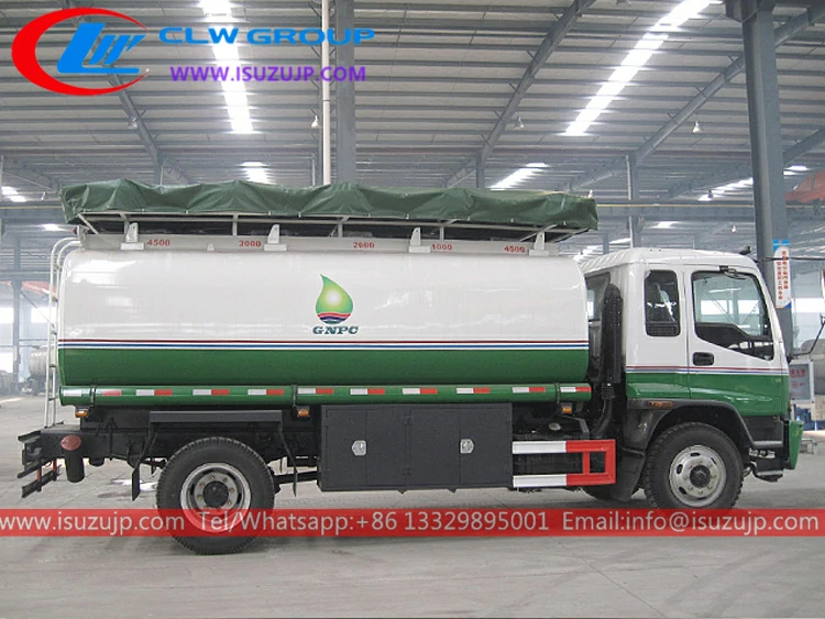 ISUZU 15000kg fuel truck Egypt ISUZU 15000kg fuel truck Egypt