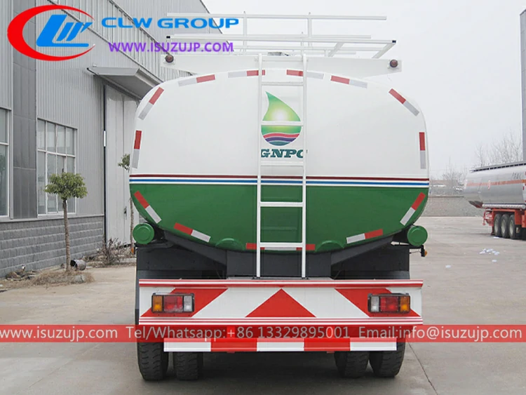 ISUZU 15cbm fuel tanker trucks for sale Algeria ISUZU 15cbm fuel tanker trucks for sale Algeria