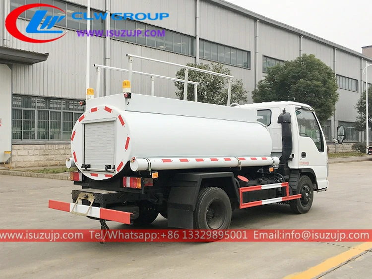 ISUZU 3m3 small fuel tanker Thailand ISUZU 3m3 small fuel tanker Thailand