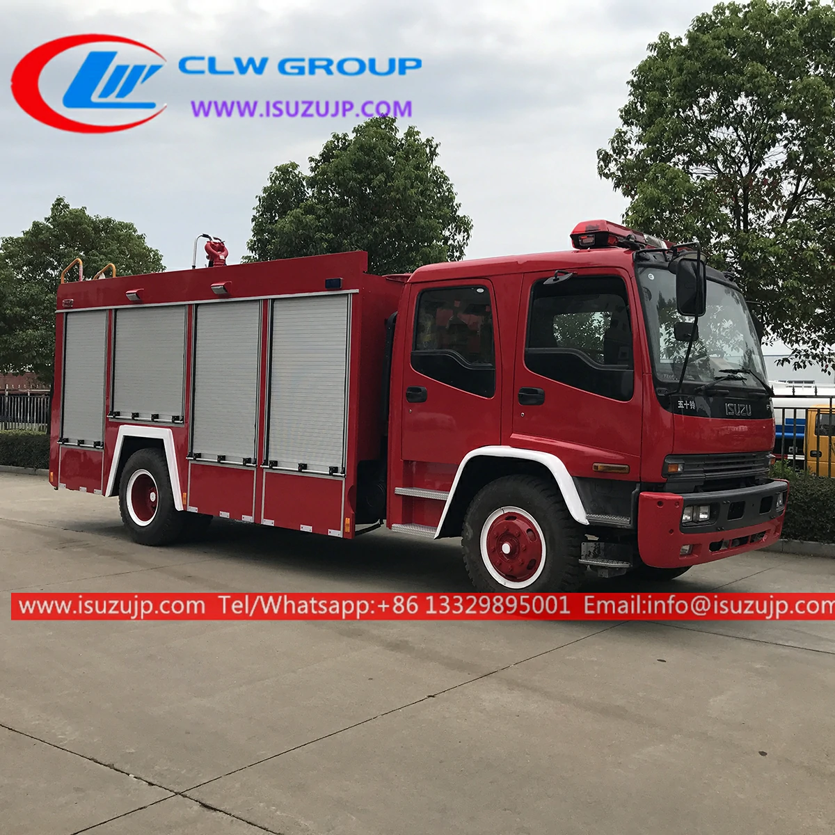ISUZU 6000kg big fire engine ISUZU 6000kg big fire engine