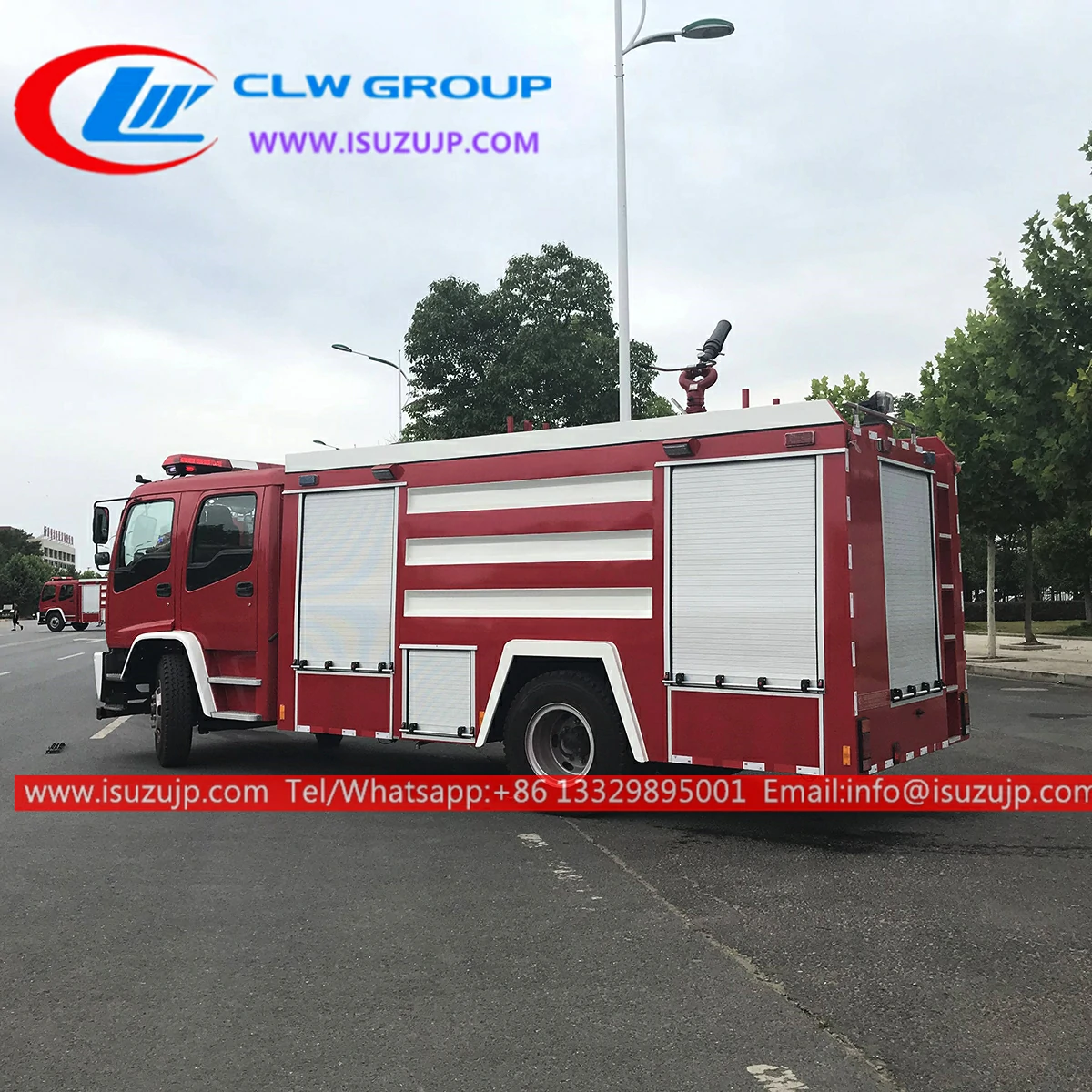 ISUZU 6000kg platform fire truck ISUZU 6000kg platform fire truck