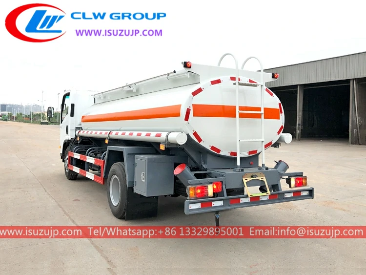 ISUZU 6m3 fuel bowser truck Kyrgyzstan ISUZU 6m3 fuel bowser truck Kyrgyzstan