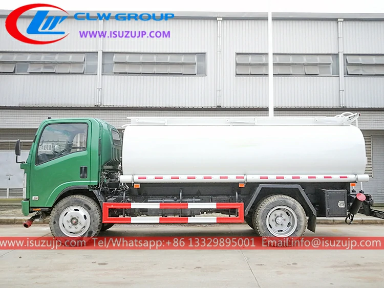ISUZU 8 ton fuel lube truck for sale Armenia ISUZU 8 ton fuel lube truck for sale Armenia