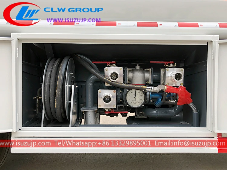 ISUZU 8000L fuel and lube truck Bahrain ISUZU 8000L fuel and lube truck Bahrain