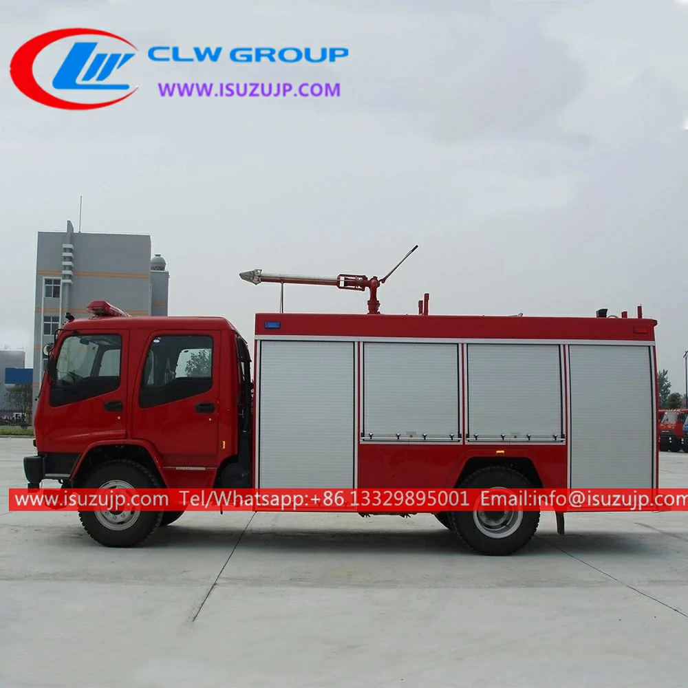 ISUZU 8000kg pumper fire truck ISUZU 8000kg pumper fire truck