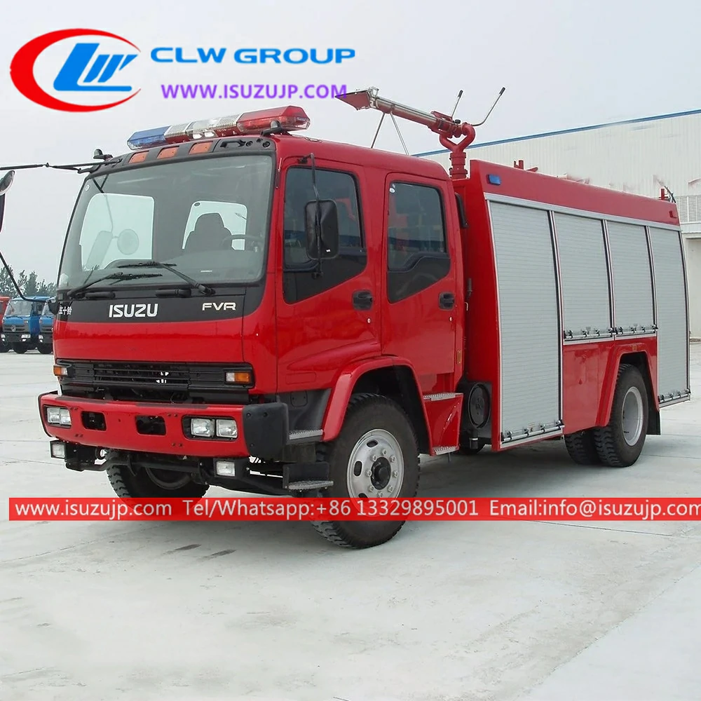 ISUZU 8000kg tanker fire truck ISUZU 8000kg tanker fire truck
