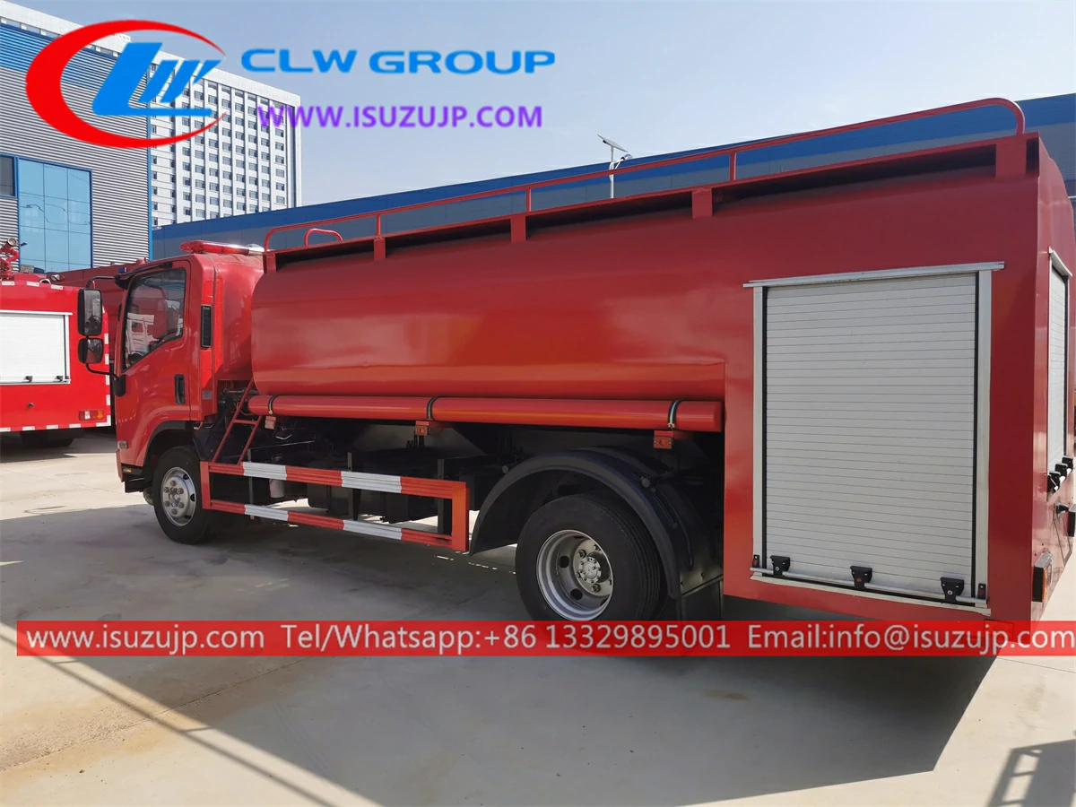 ISUZU 8m3 forest fire fighting truck Kyrgyzstan ISUZU 8m3 forest fire fighting truck Kyrgyzstan
