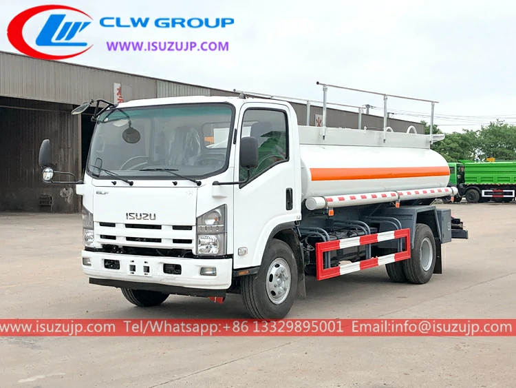 ISUZU ELF 6cbm petroleum truck Kazakhstan ISUZU ELF 6cbm petroleum truck Kazakhstan