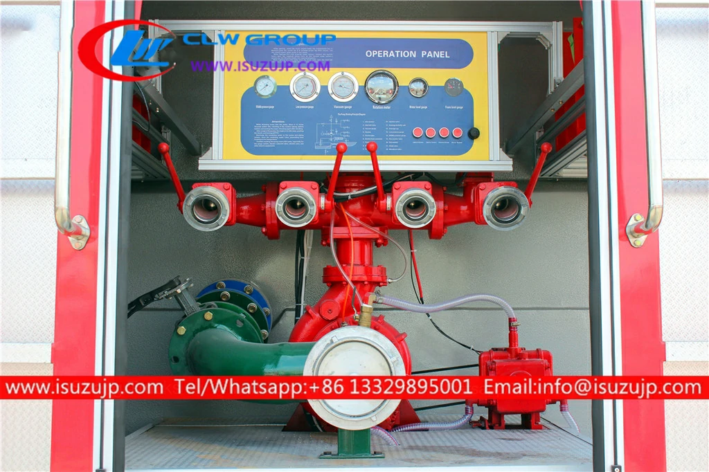 ISUZU EXR 10000kg fire fighting engine Solomon Islands ISUZU EXR 10000kg fire fighting engine Solomon Islands