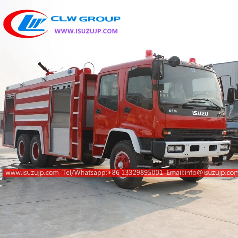 ISUZU EXR 10cbm airport rescue truck ISUZU EXR 10cbm airport rescue truck