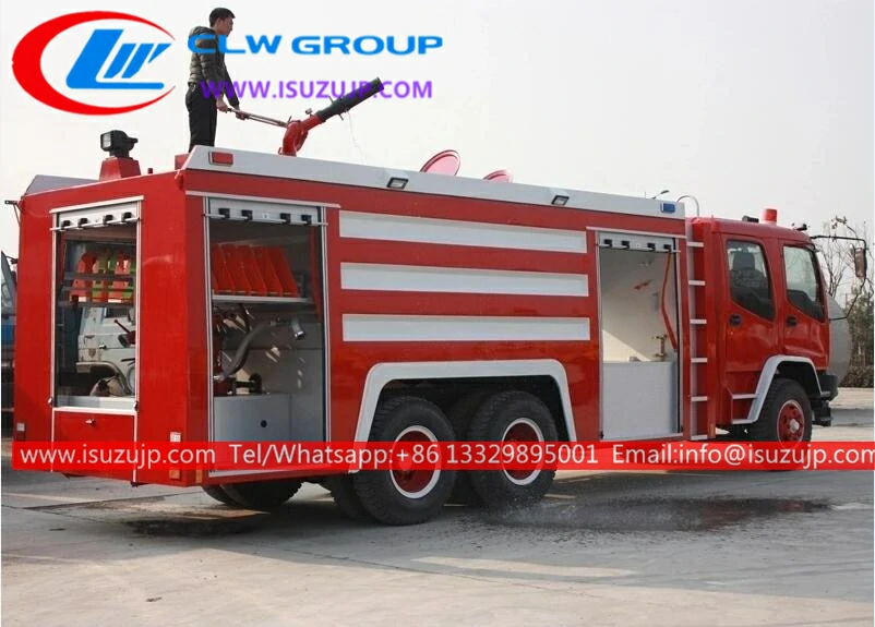 ISUZU EXR 10cbm army fire truck ISUZU EXR 10cbm army fire truck