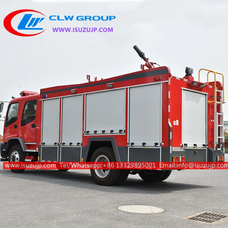 ISUZU FTR 6000liters forest service fire truck ISUZU FTR 6000liters forest service fire truck
