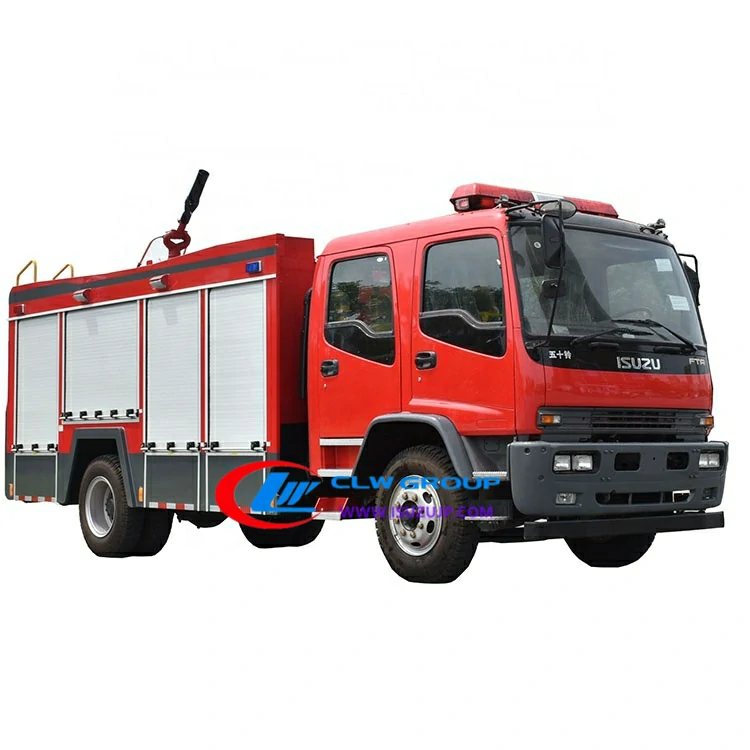ISUZU FTR 6000liters water tank fire engine vehicle ISUZU FTR 6000liters water tank fire engine vehicle