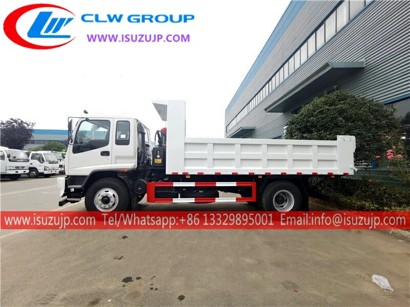 ISUZU FVR 12cbm large dump truck Gabon ISUZU FVR 12cbm large dump truck Gabon