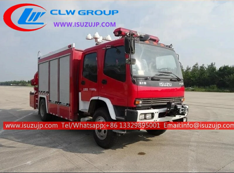 ISUZU FVR heavy fwd fire truck ISUZU FVR heavy fwd fire truck