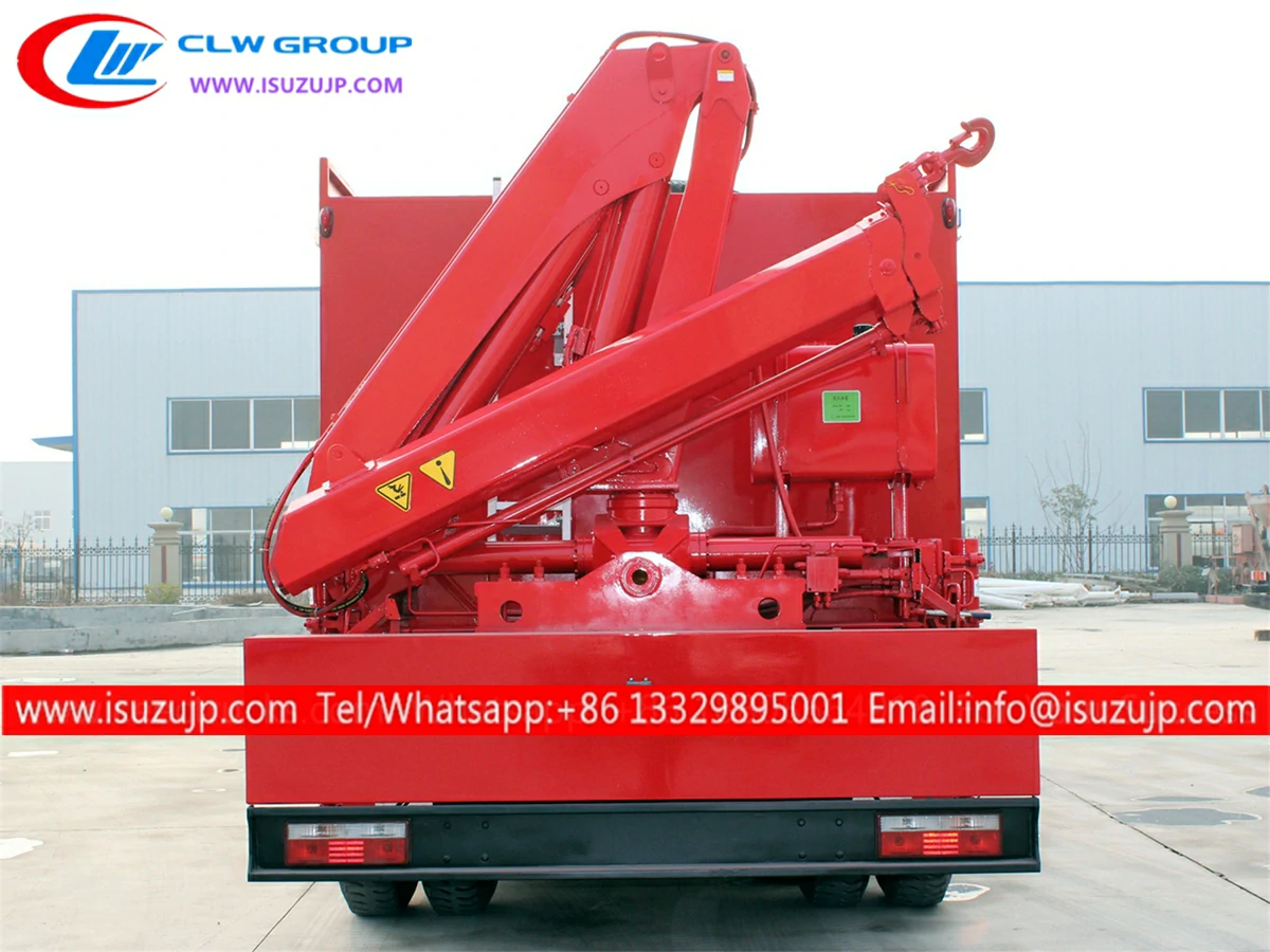 ISUZU FVR heavy rescue fire engine with crane Iraq ISUZU FVR heavy rescue fire engine with crane Iraq