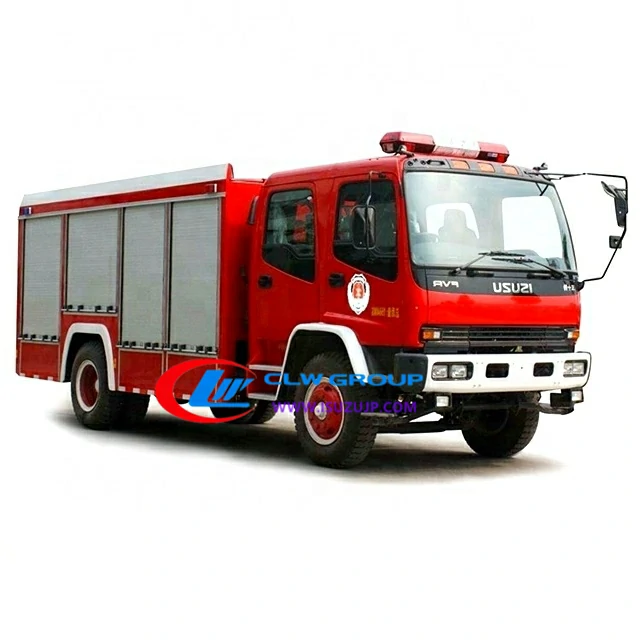 ISUZU FVR heavy rescue fire truck with crane ISUZU FVR heavy rescue fire truck with crane