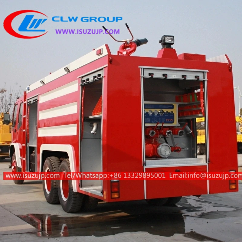 ISUZU FVZ 6x6 custom fire truck ISUZU FVZ 6x6 custom fire truck