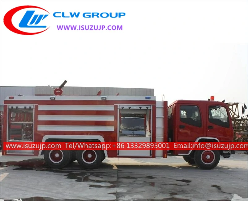 ISUZU FVZ 6x6 forest fire truck ISUZU FVZ 6x6 forest fire truck