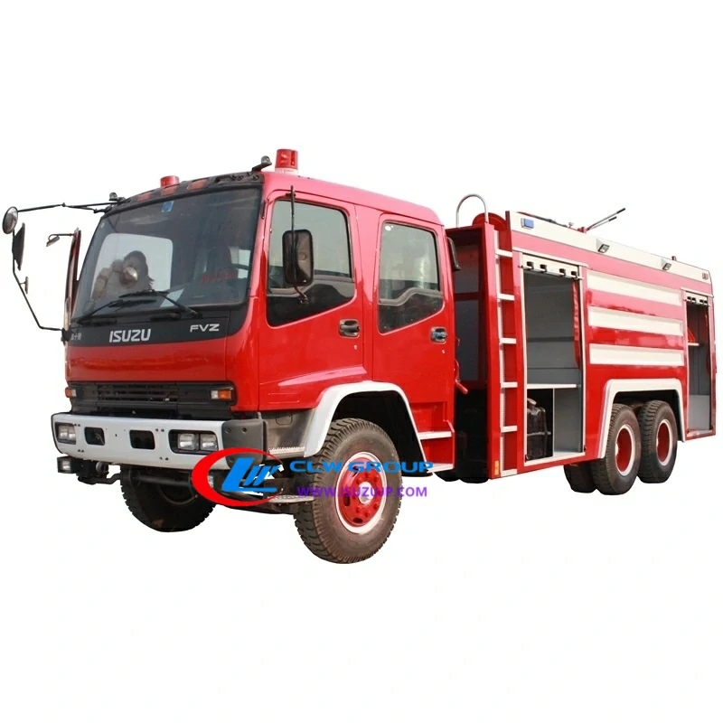 ISUZU FVZ 6x6 water tanker fire truck for sale ISUZU FVZ 6x6 water tanker fire truck for sale