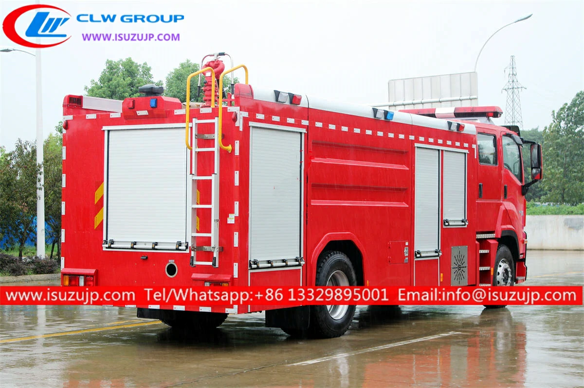 ISUZU GIGA 8m3 fire service truck Togo ISUZU GIGA 8m3 fire service truck Togo