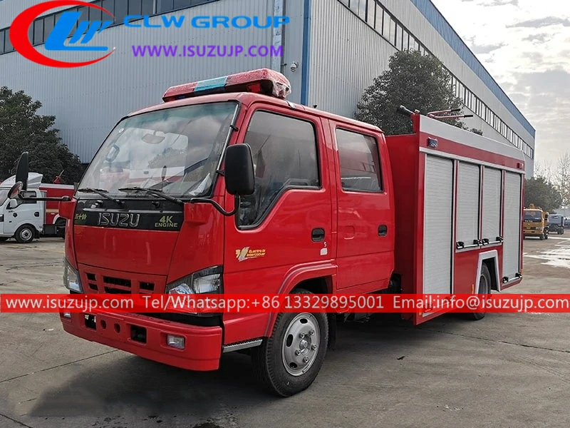 ISUZU small off road fire truck ISUZU small off road fire truck