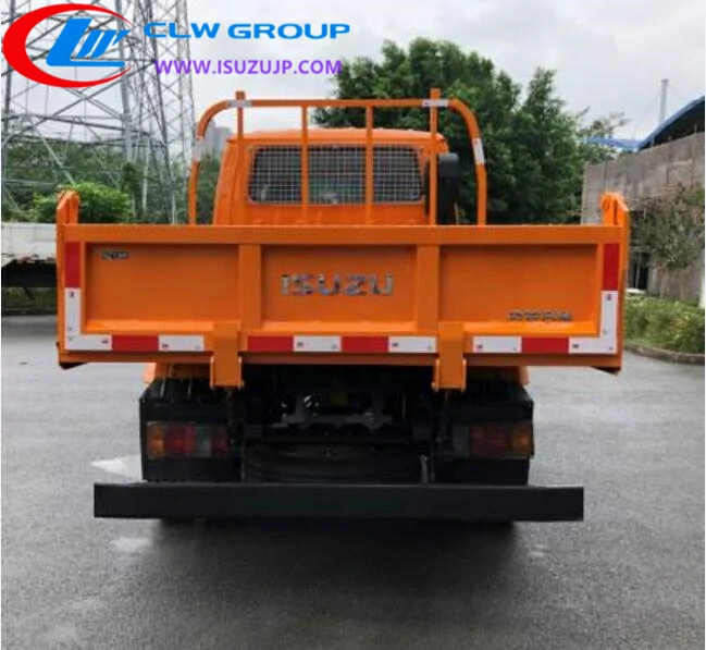 Isuzu small 3m3 dumper lorry Bolivia