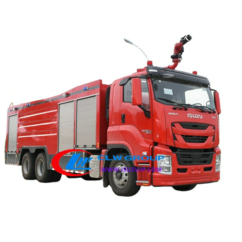 Large ISUZU GIGA airport water Foam dry chemical fire engine Large ISUZU GIGA airport water Foam dry chemical fire engine
