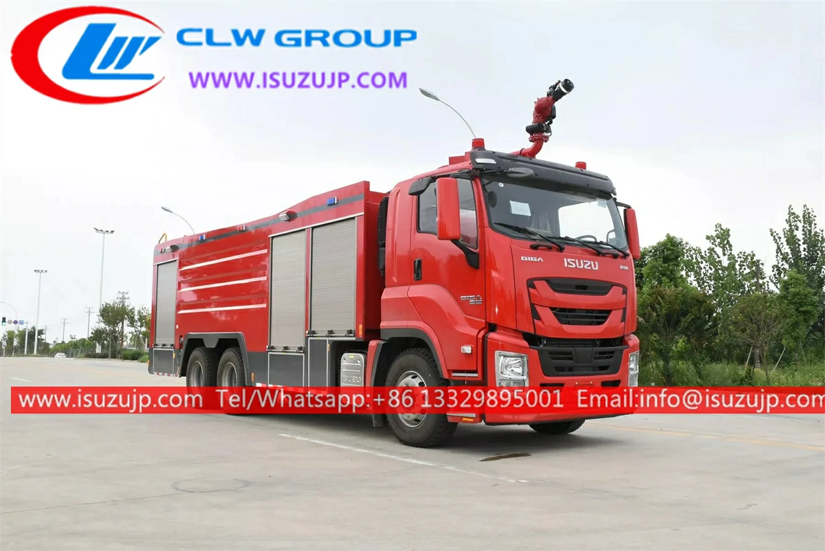 Large ISUZU GIGA fire fighter truck Large ISUZU GIGA fire fighter truck