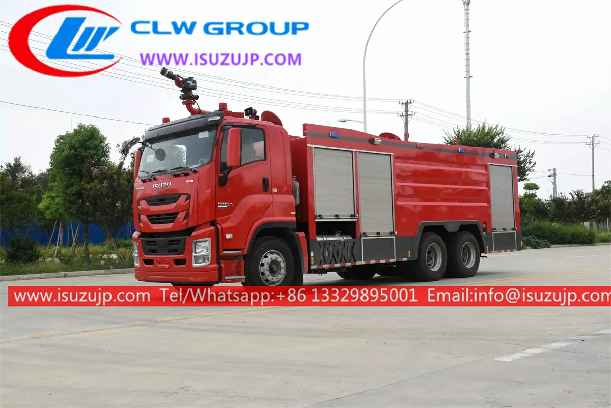 Large ISUZU GIGA pumper fire truck Large ISUZU GIGA pumper fire truck